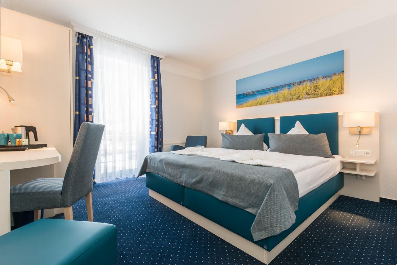 Haffidyll Garni Hotel Rerik Bagian luar foto