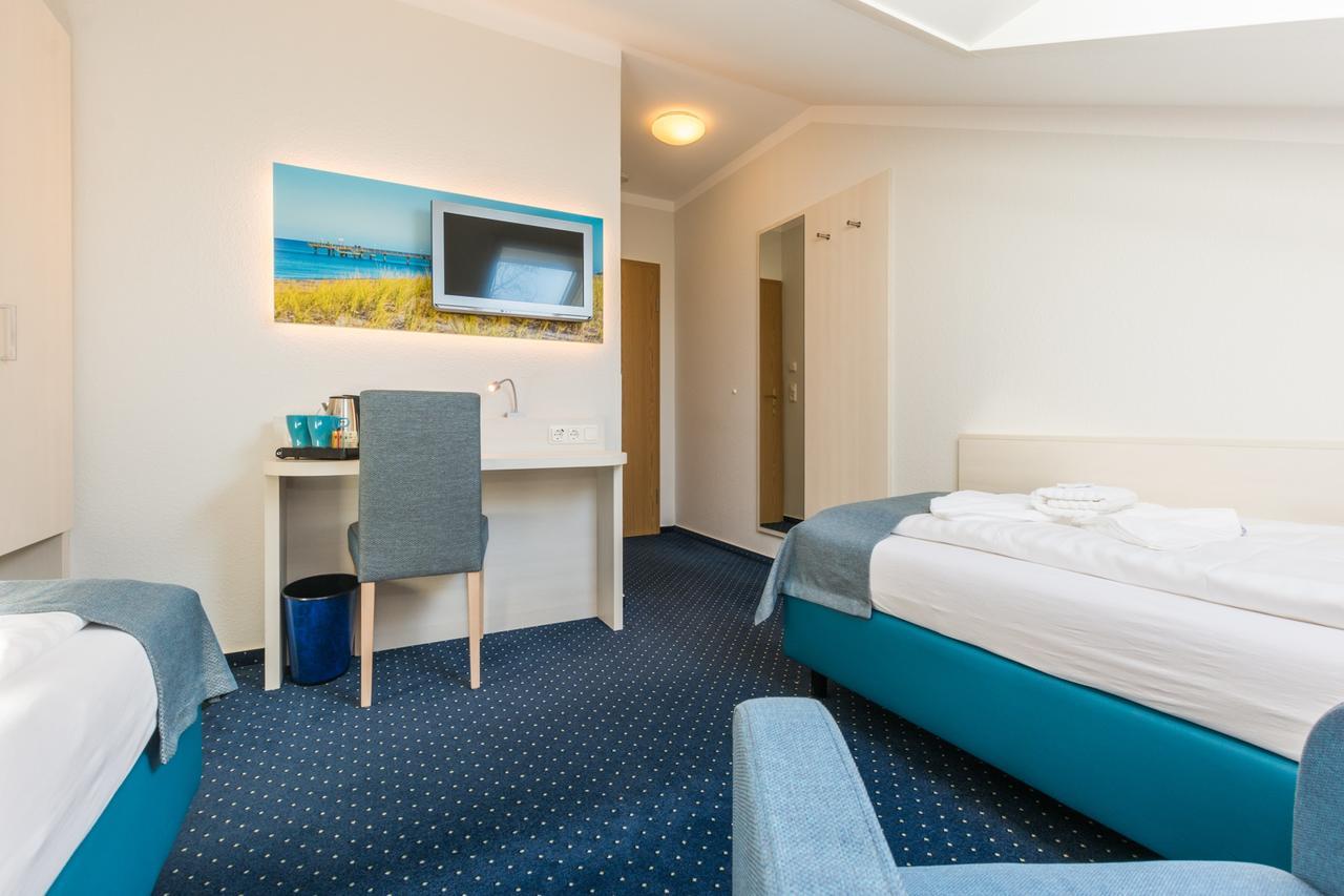 Haffidyll Garni Hotel Rerik Bagian luar foto